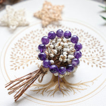 Load image into Gallery viewer, Handmade Amethyst Quartz Gemstone Bead Bracelet Beads Stretch Bracelet(PCS)