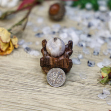 Load image into Gallery viewer, druzy agate mini sphere wholesale natural crystal sphere polished crystal decorative balls  sphere(PCS)