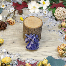 Load image into Gallery viewer, Customize Wholesale Natural Crystal Carving Animal Crystal Unicorn Figures Folk Crafts Crystal Unicorn Statue For Wedding Gifts(KG)