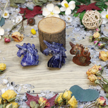 Load image into Gallery viewer, Customize Wholesale Natural Crystal Carving Animal Crystal Unicorn Figures Folk Crafts Crystal Unicorn Statue For Wedding Gifts(KG)