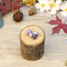 Load image into Gallery viewer, crystal healing stones gifts small size cute shape multi materials available unique gifts crystal mushroom(PCS)