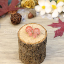 Load image into Gallery viewer, crystal healing stones gifts small size cute shape multi materials available unique gifts crystal mushroom(PCS)