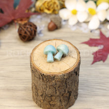 Load image into Gallery viewer, crystal healing stones gifts small size cute shape multi materials available unique gifts crystal mushroom(PCS)