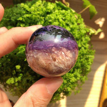 Load image into Gallery viewer, Charoite sphere wholesale natural crystal sphere polished crystal decorative balls  sphere(KG)