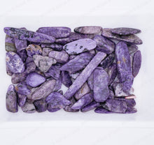 Load image into Gallery viewer, Charoite tumble wholesale crystal clear quartz tumbled stones  tumble stone crystals healing stones(KG)