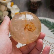Load image into Gallery viewer, Golden healer sphere  wholesale natural crystal sphere polished crystal decorative balls  sphere (KG)