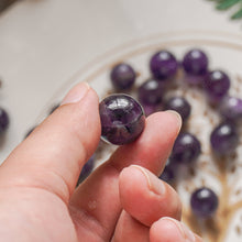 Load image into Gallery viewer, Amethyst sphere wholesale natural crystal sphere polished crystal decorative balls  sphere(KG)