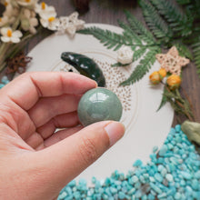 Load image into Gallery viewer, Green Aventurine sphere  wholesale natural crystal sphere polished crystal decorative balls  sphere(KG)