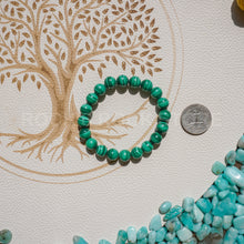 Load image into Gallery viewer, Handmade malachite bracelet Gemstone Bead Bracelet Beads Stretch Bracelet(PCS)