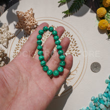 Load image into Gallery viewer, Handmade malachite bracelet Gemstone Bead Bracelet Beads Stretch Bracelet(PCS)