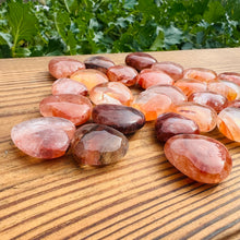 Load image into Gallery viewer, High Quality Fire Quartz Mini Hearts for Jewelry (pcs)