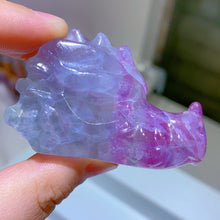 Load image into Gallery viewer, fluorite dragon head
