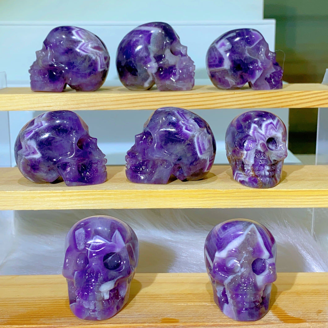 5 cm dream amethyst skull