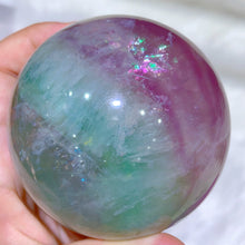 Load image into Gallery viewer, sea fluorite sphere
