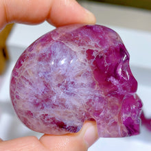 Load image into Gallery viewer, fluorite skull
