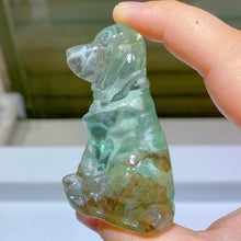 Load image into Gallery viewer, fluorite golden haired dog
