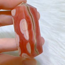 Load image into Gallery viewer, 47 mm high quality rhodochrosite point
