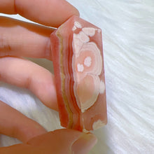 Load image into Gallery viewer, 46mm high quality rhodochrosite point
