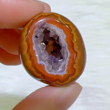 Load image into Gallery viewer, very cute druzy agate geode
