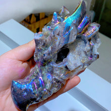 Load image into Gallery viewer, aura sphalerite dragon head
