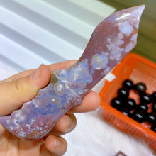 Load image into Gallery viewer, 12cm ocean jasper knife
