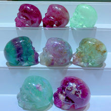 Load image into Gallery viewer, fluorite skull
