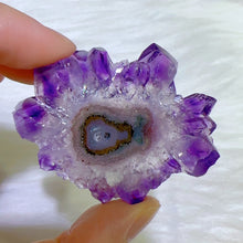 Load image into Gallery viewer, amethyst cluster slice
