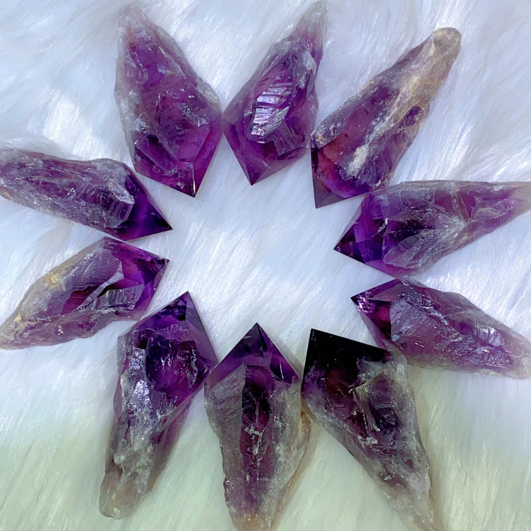 amethyst raw point