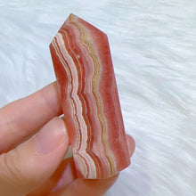 Load image into Gallery viewer, high quality rhodochrosite point
