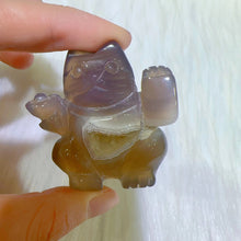 Load image into Gallery viewer, druzy agate lucky cat
