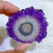 Load image into Gallery viewer, amethyst cluster slice
