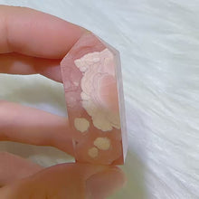 Load and play video in Gallery viewer, 40 mm high quality rhodochrosite point
