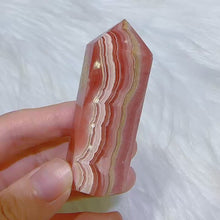 Load and play video in Gallery viewer, high quality rhodochrosite point
