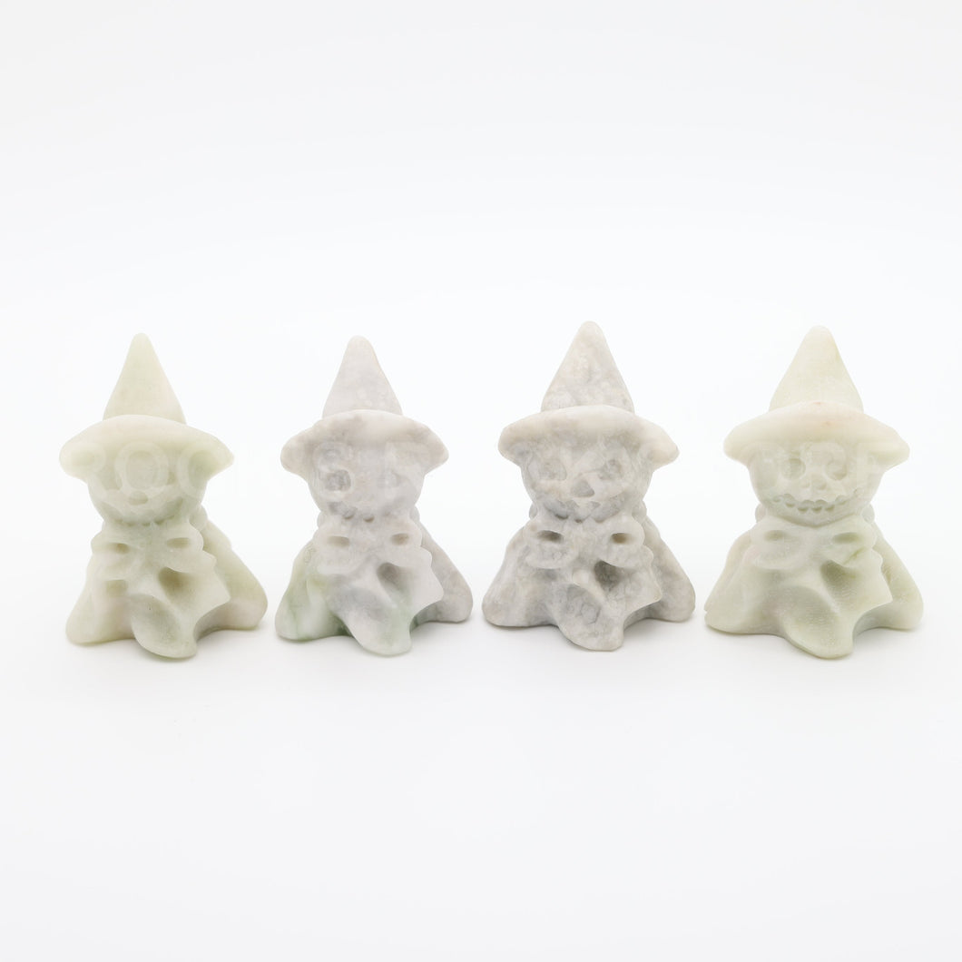 Factory Hot Sale tower quartz crystal angel jade carving stitch boy snowman Halloween pumpkin (PCS)