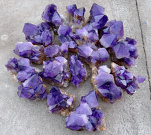 Load image into Gallery viewer, big amethyst cluster specimens amethyst specimens crystal specimens crystal clusters
