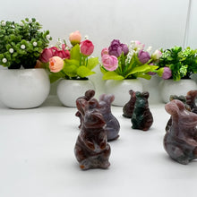 Load image into Gallery viewer, 1.5&#39;&#39; Ocean Jasper Rabbit for Easter Decoration
