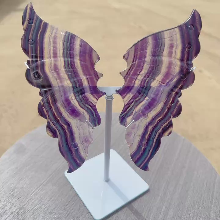 big rainbow fluorite butterfly carvings butterfly carving fluorite butterfly