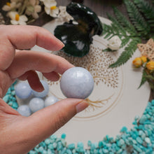 Load image into Gallery viewer, Blue calcite sphere wholesale natural crystal sphere polished crystal decorative balls  sphere(KG)
