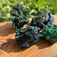 Load image into Gallery viewer, High Quality Azurite with Malachite Specimen for Collection
