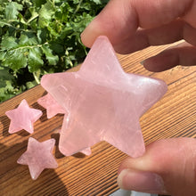 Load image into Gallery viewer, Hot Sale Rose Quartz Star for Healing Home Decoration
